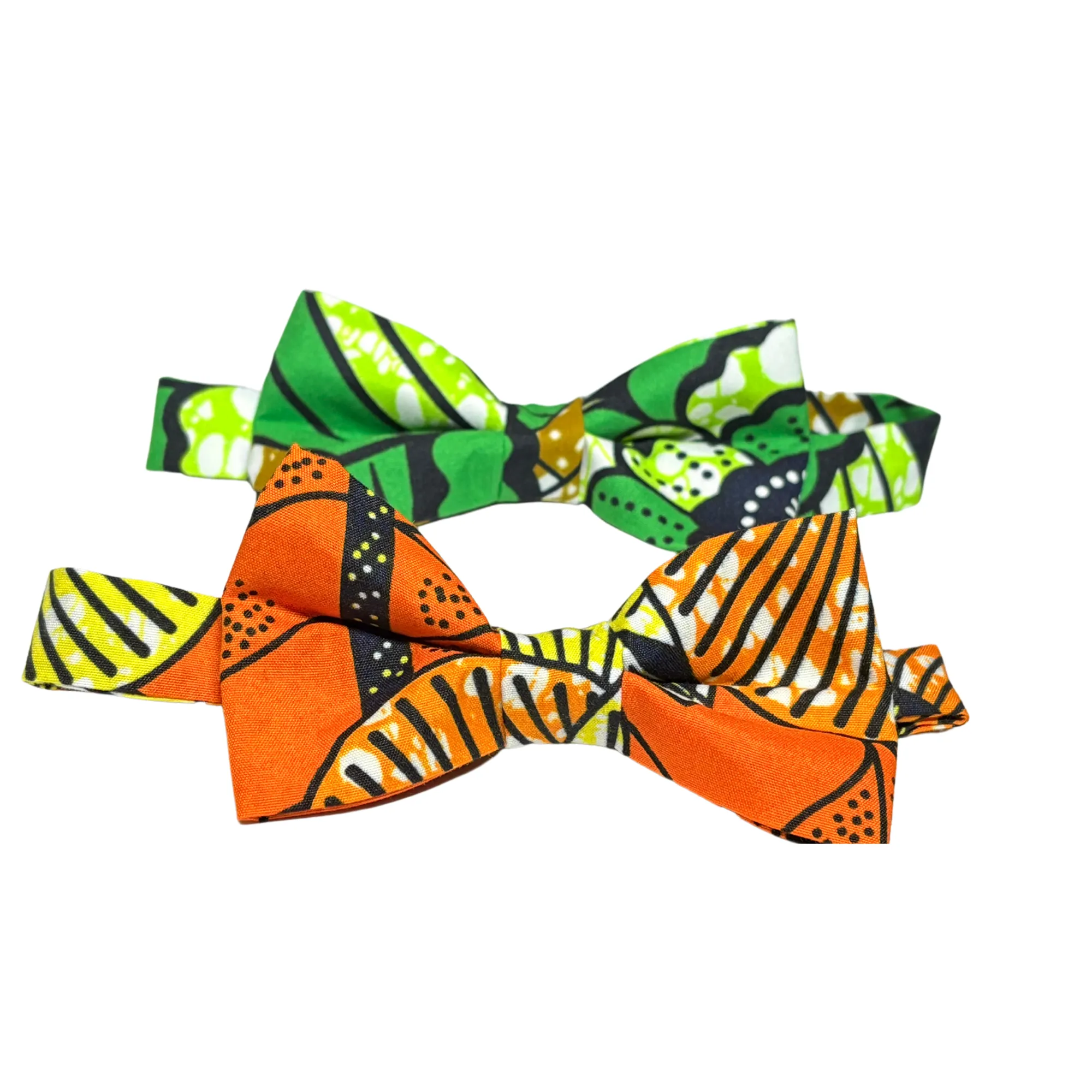 Mens Jabari Ankara African Bow Tie