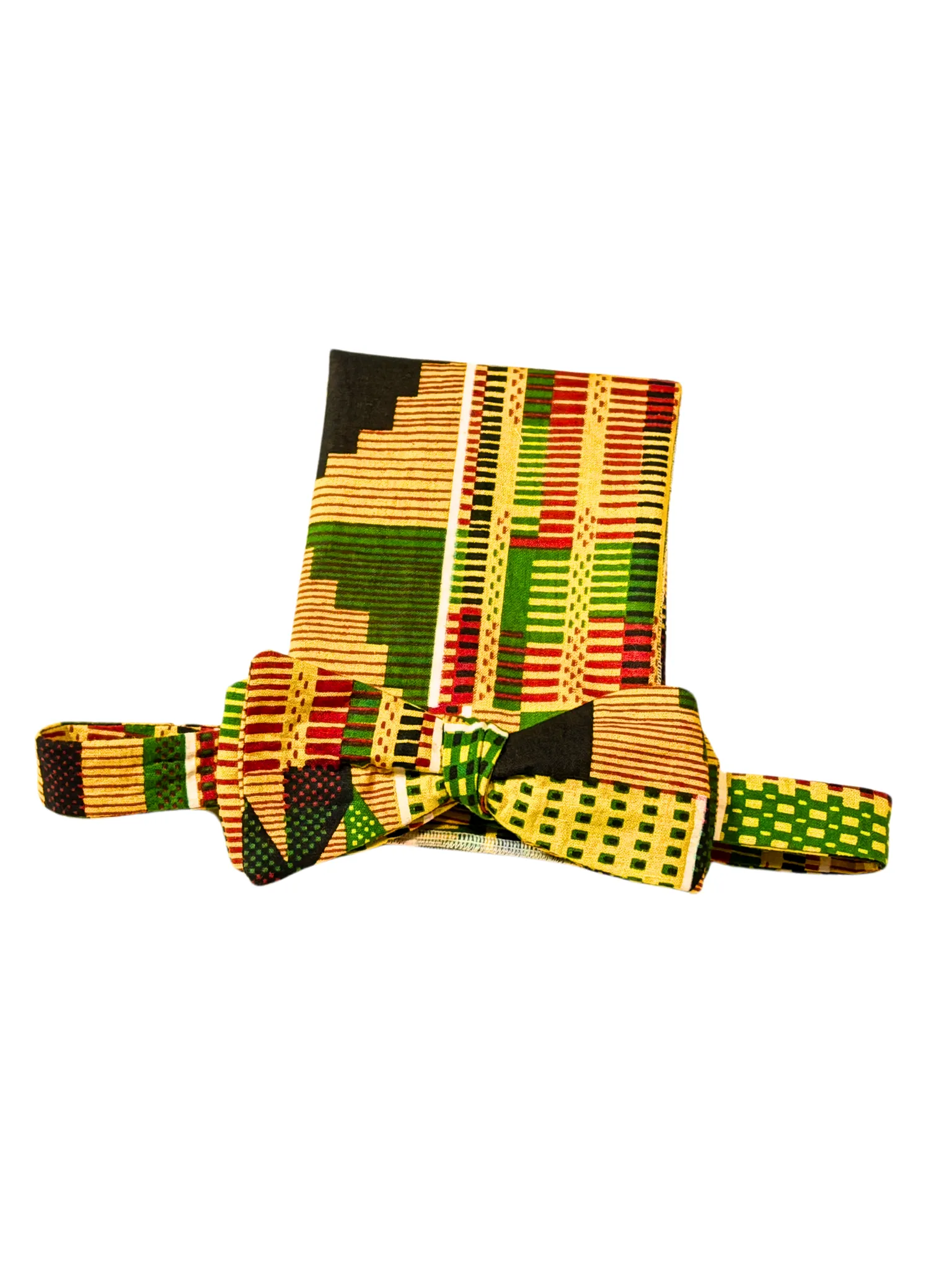 Mens Kente Self Tie Bow Tie