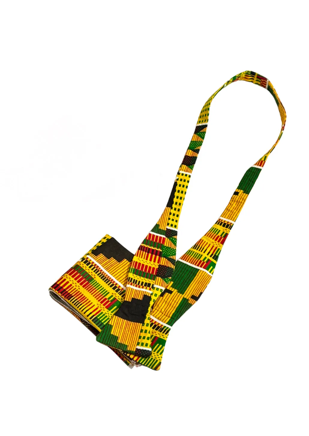 Mens Kente Self Tie Bow Tie