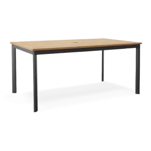 METZ 63" DINING TABLE, TEAK