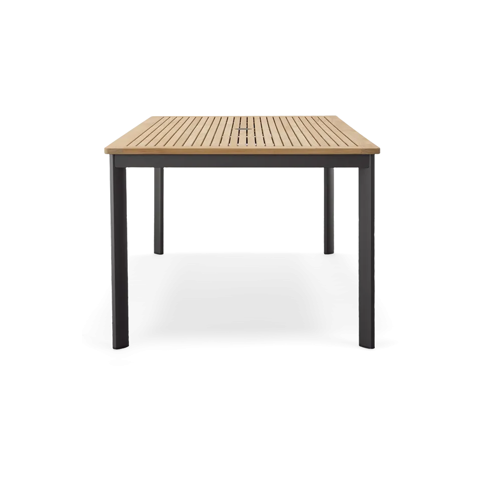 METZ 63" DINING TABLE, TEAK