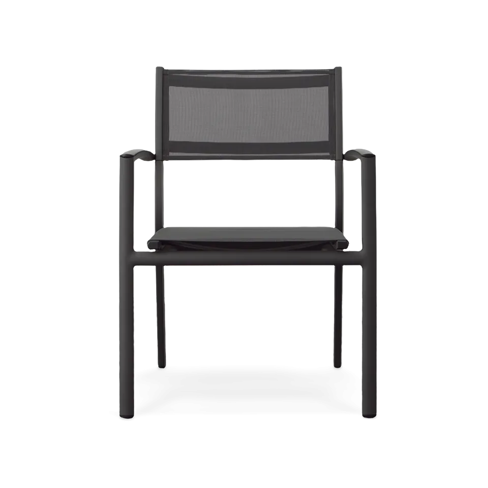 METZ STACKING ARM CHAIR