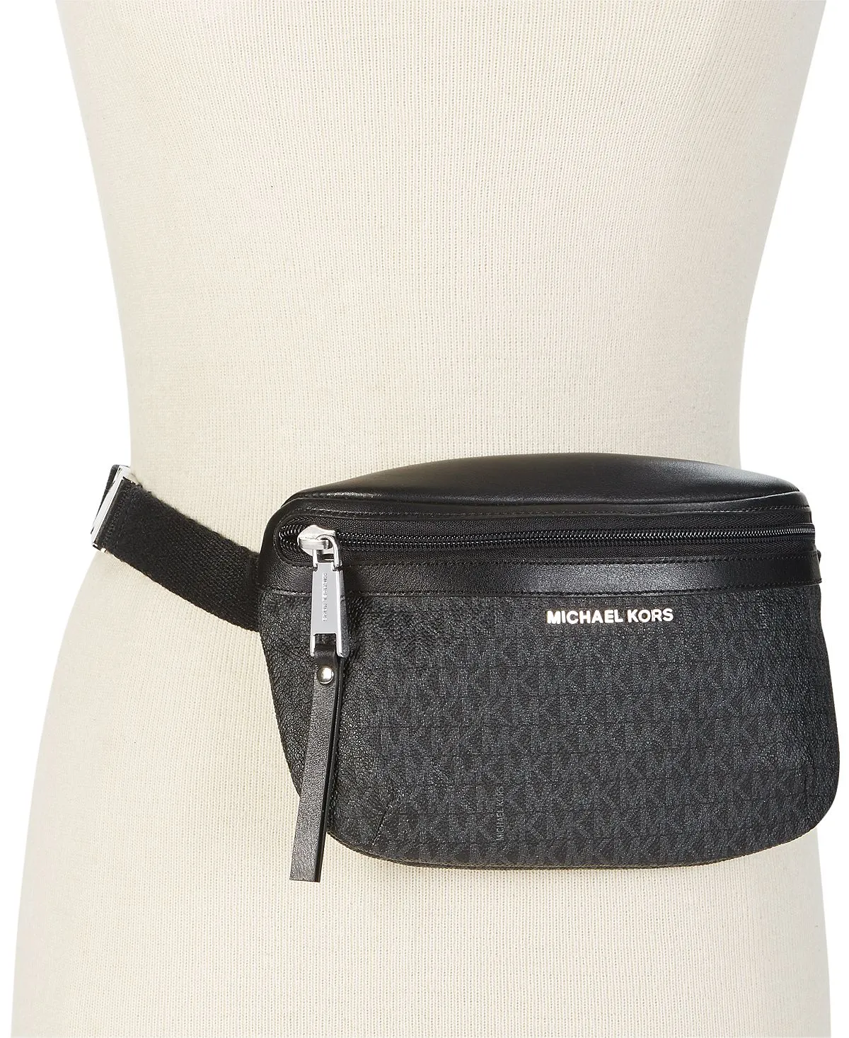 Michael Kors Signature Fanny Pack, black
