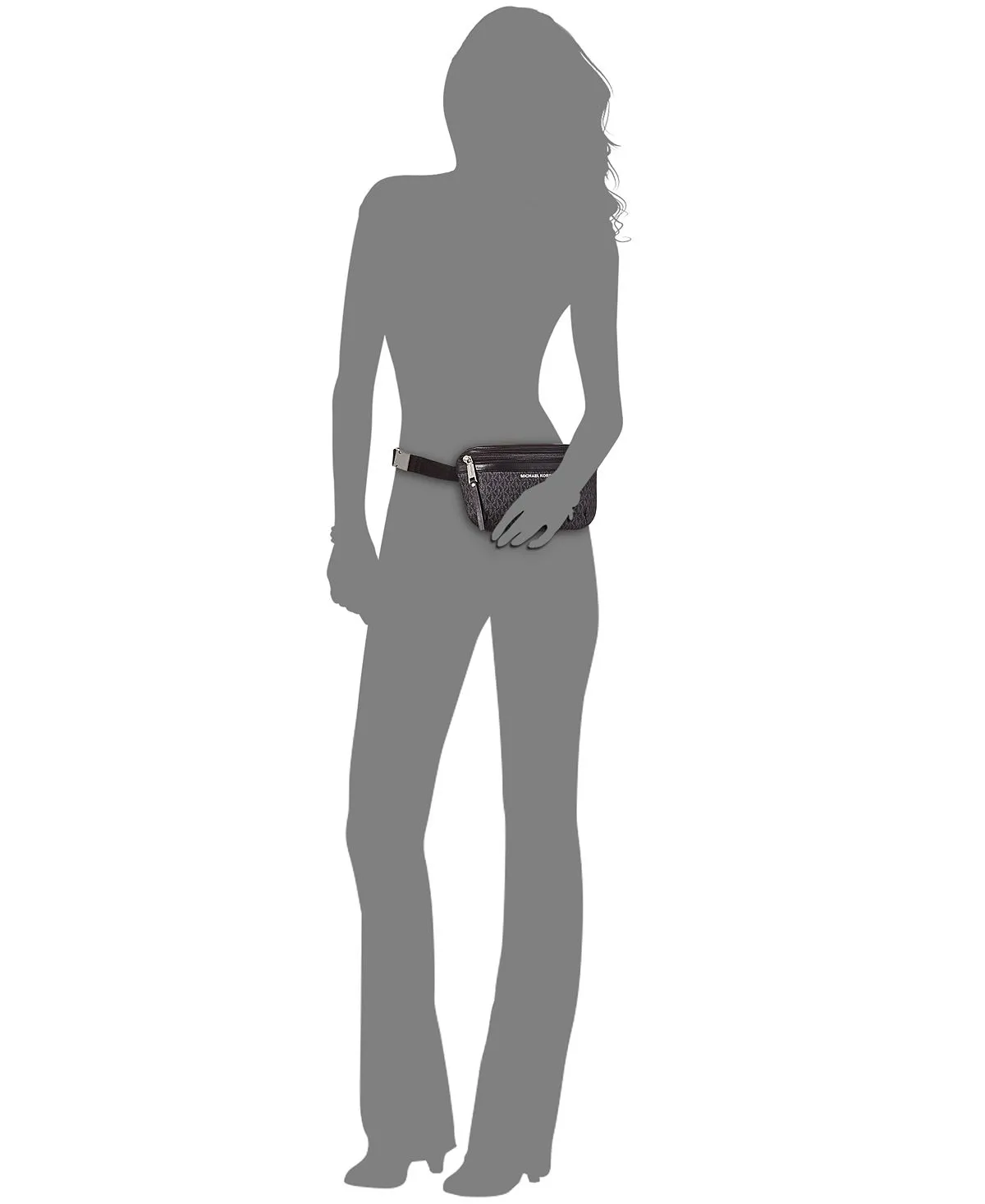 Michael Kors Signature Fanny Pack, black
