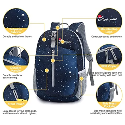 Mountaintop Kids School Backpack for Boys & Girls