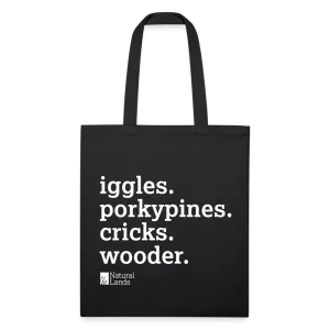 nature in Delco recycled tote bag