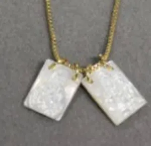 NECKLACE MOTHER OF PEARL SCAPULAR