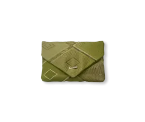Pale Green and Silver Clutch