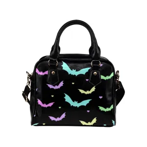 Pastel Bats Ladies Shoulder Bag