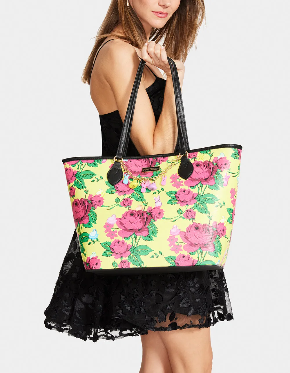 PEEPS® CHARM BRACELET TOTE YELLOW