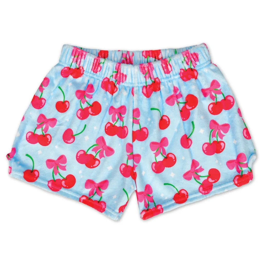 Plush Shorts | Cheerful Cherries Shorts | IScream