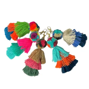 Pompom/Tassel Bag Charms