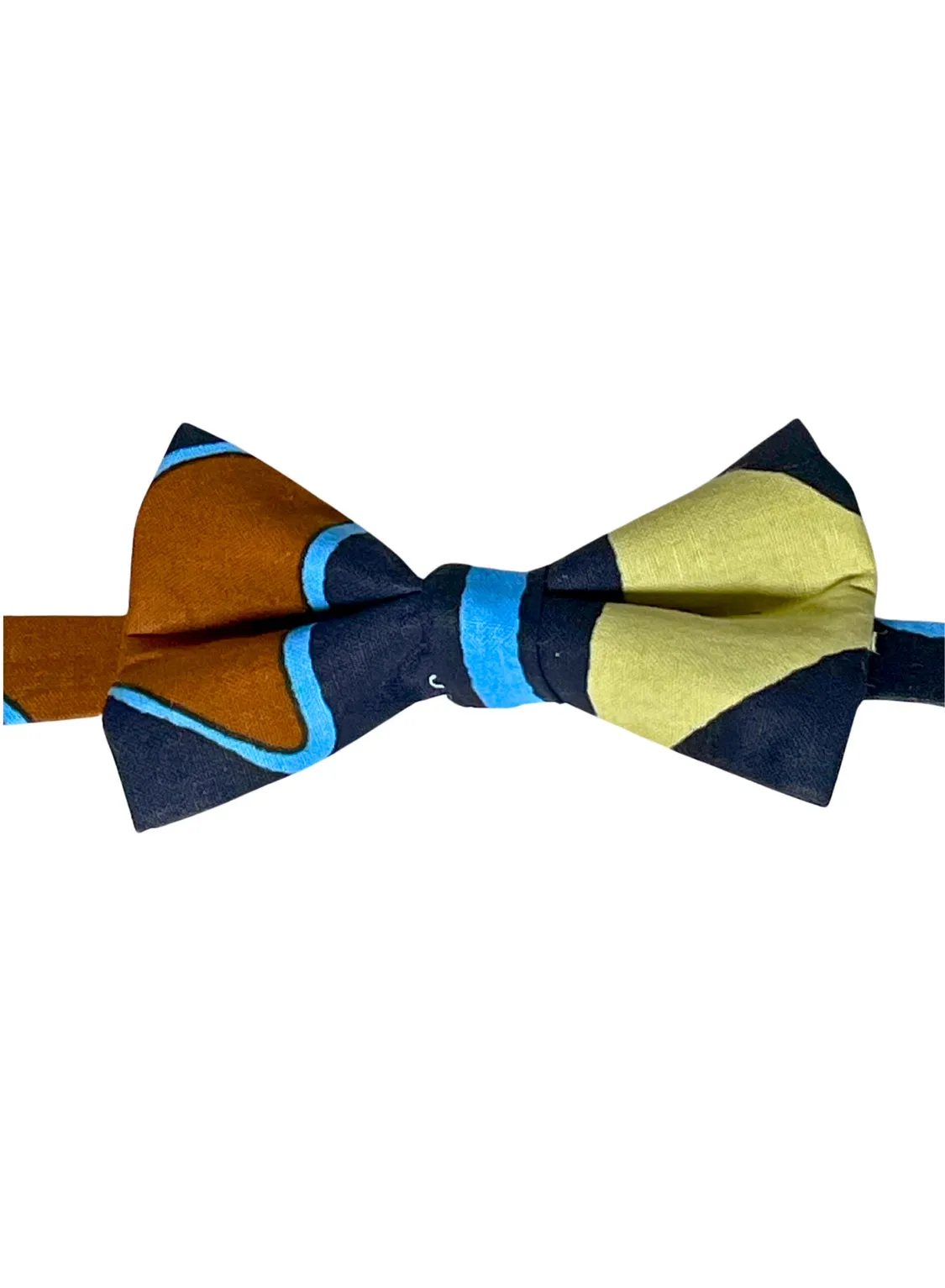 Reggae Roots Bow Tie with Pocket Square