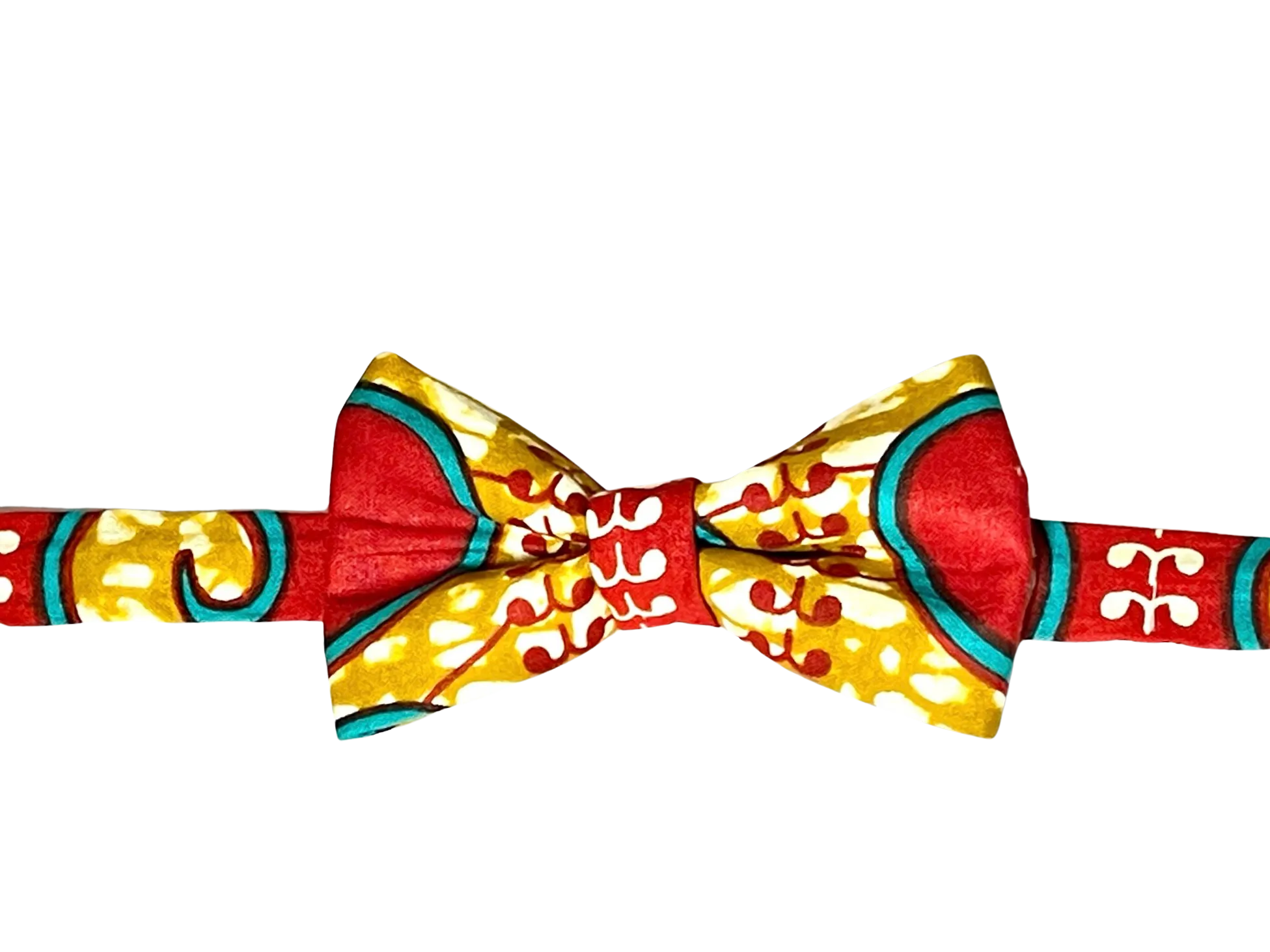 Reggae Roots Bow Tie with Pocket Square