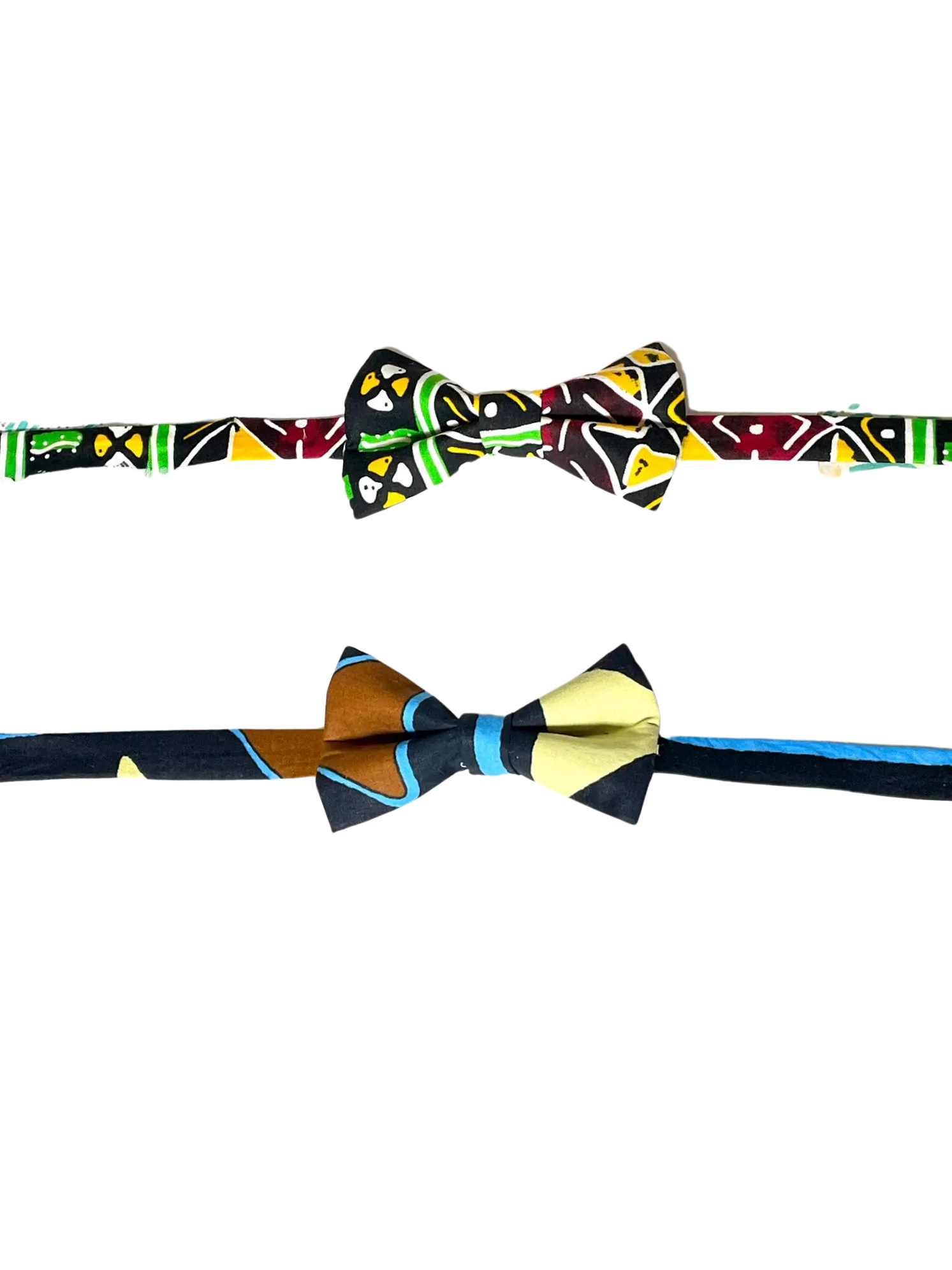 Reggae Roots Bow Tie with Pocket Square
