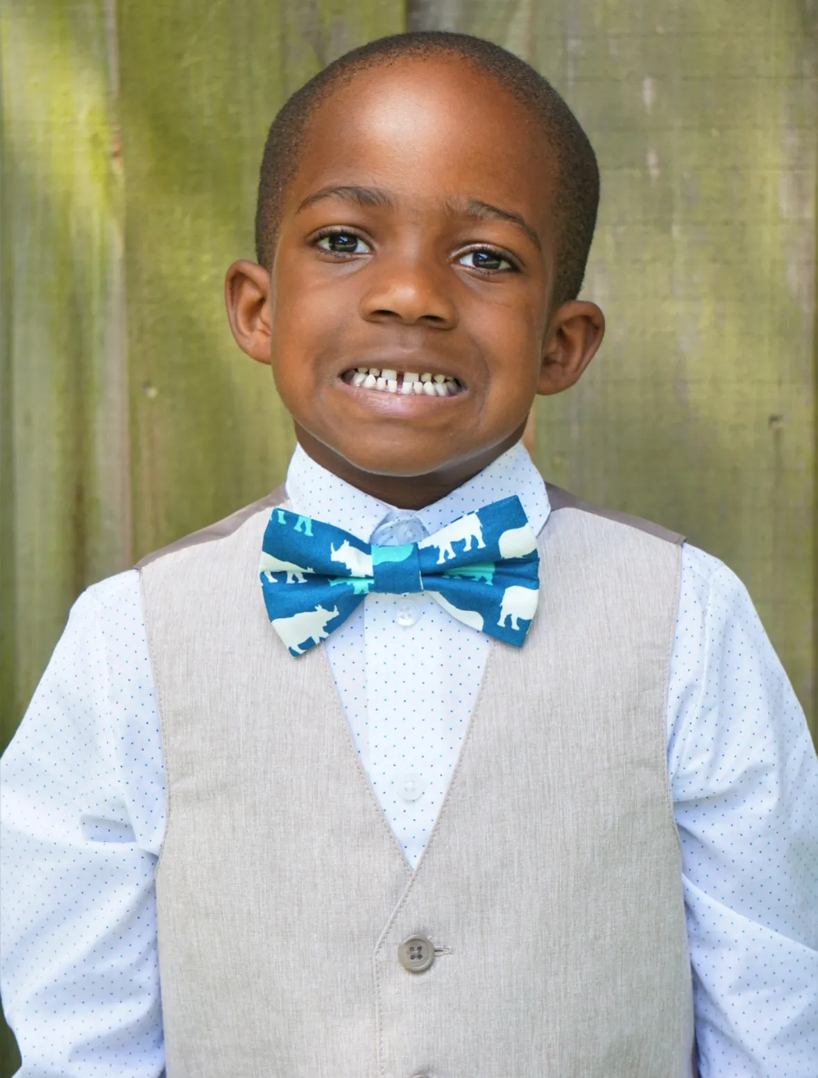 Rhinoceros Bow tie