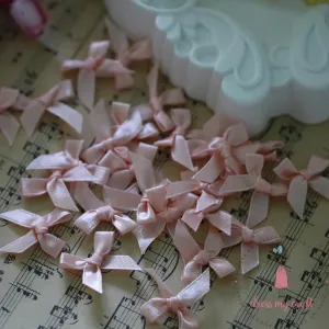 Ribbon Bows - Peach