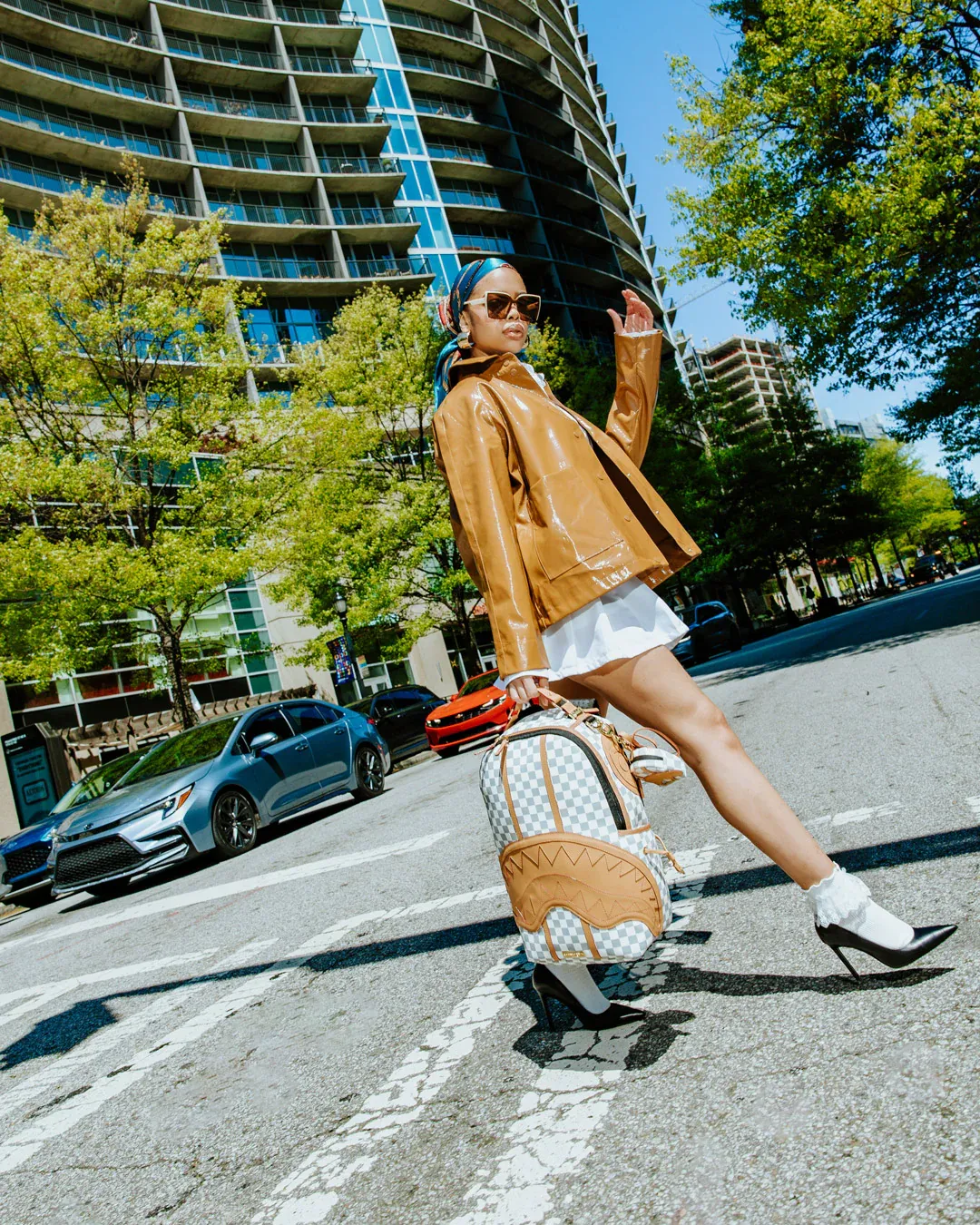 Sprayground Henny Latte DLXSV Backpack