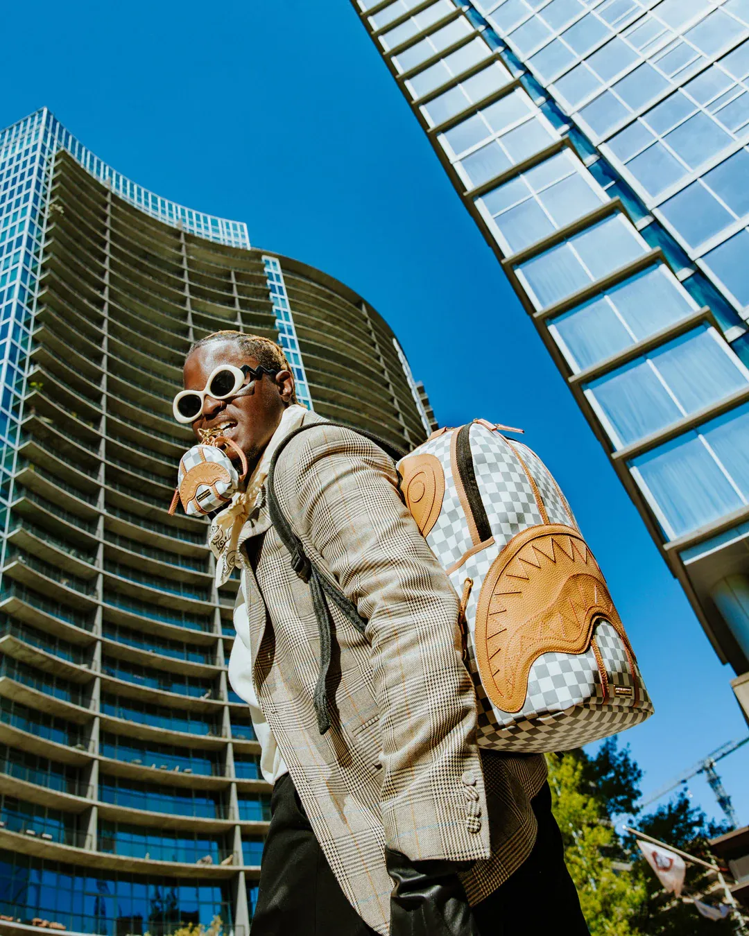 Sprayground Henny Latte DLXSV Backpack