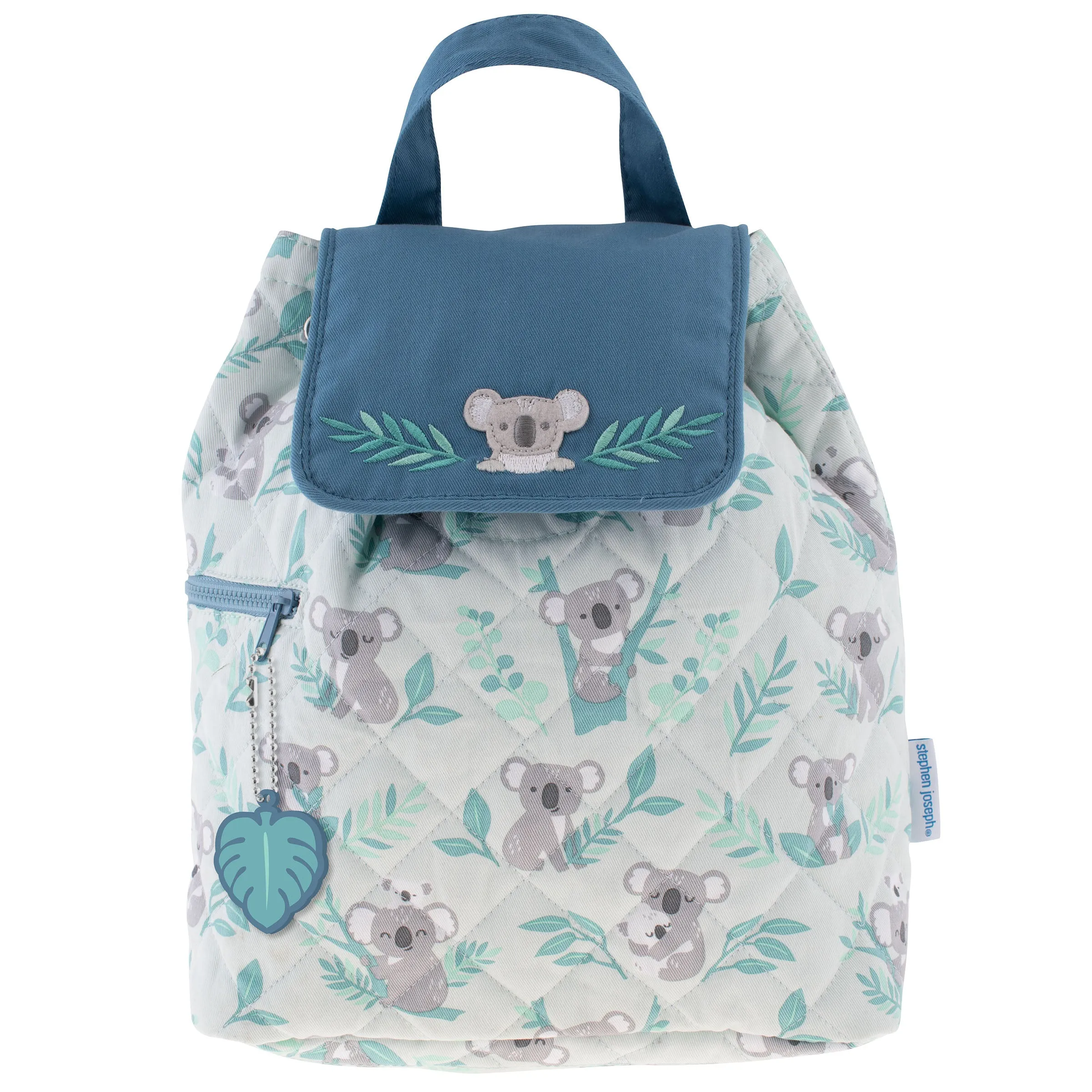 Stephen Joseph Quilted Backpack for Baby, Koalas