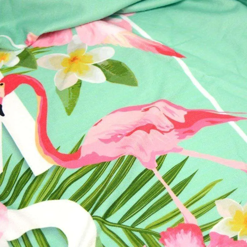 Summer Fun Beach Towel with Fringe