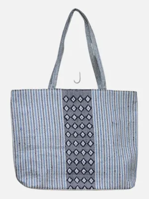 Taat Hand Embroidered Shopper Tote Bag