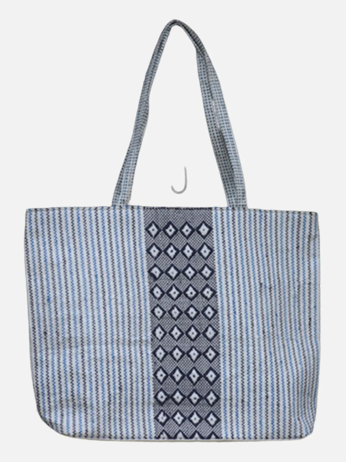 Taat Hand Embroidered Shopper Tote Bag