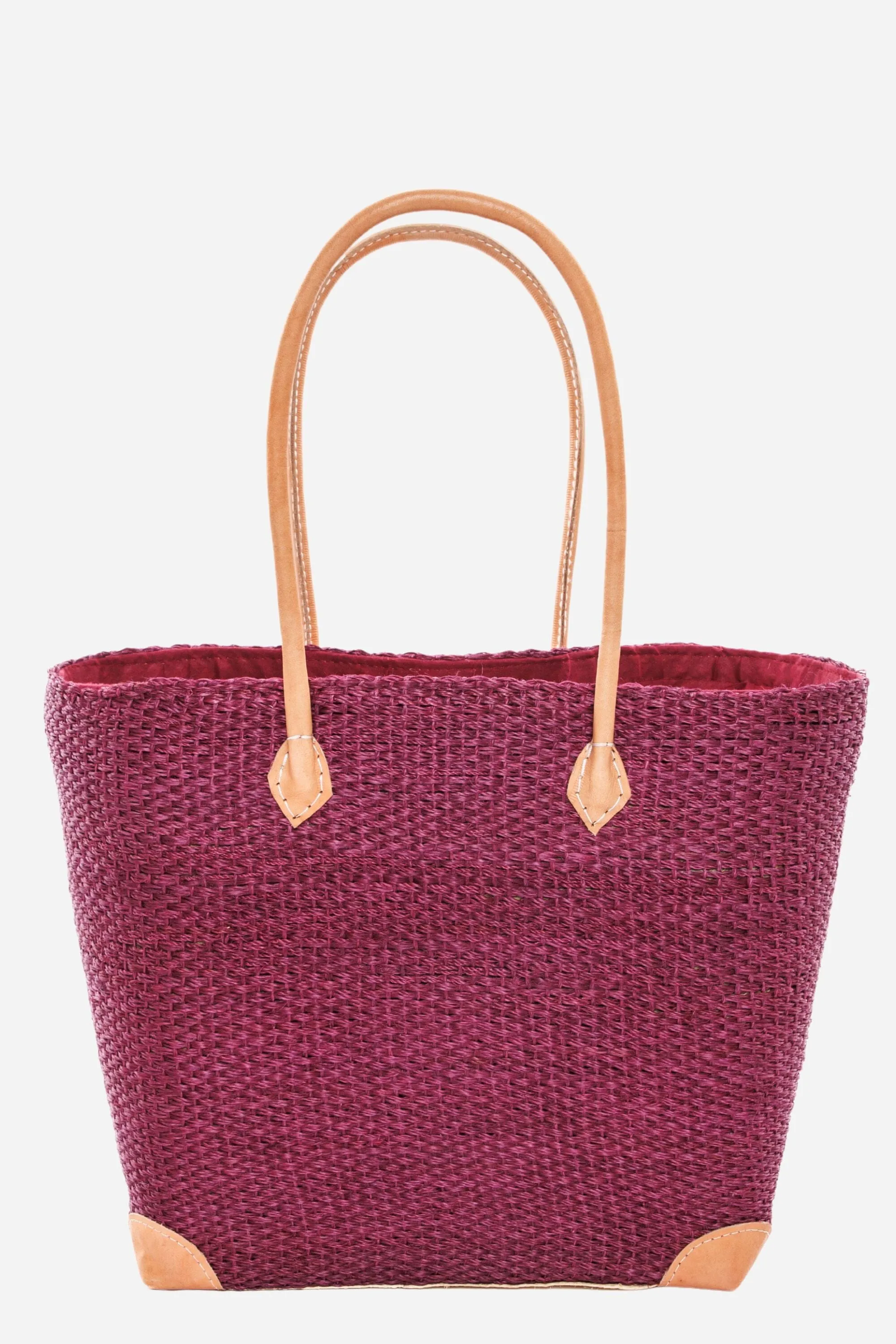 The Horse Show Tote - Bordeaux