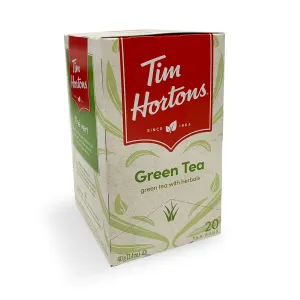 Tim Hortons Green Filterbag Tea, 20 Count