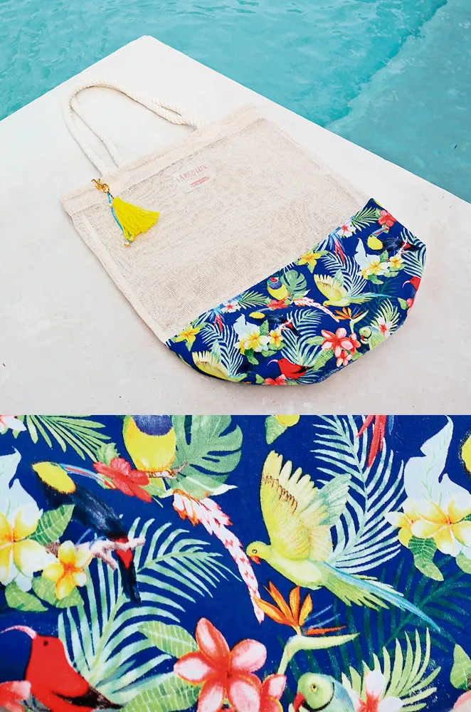 TUCAN / beach wedding welcome bags