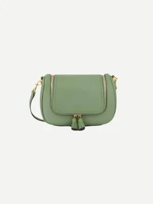 Vere Small Soft Satchel in Moss