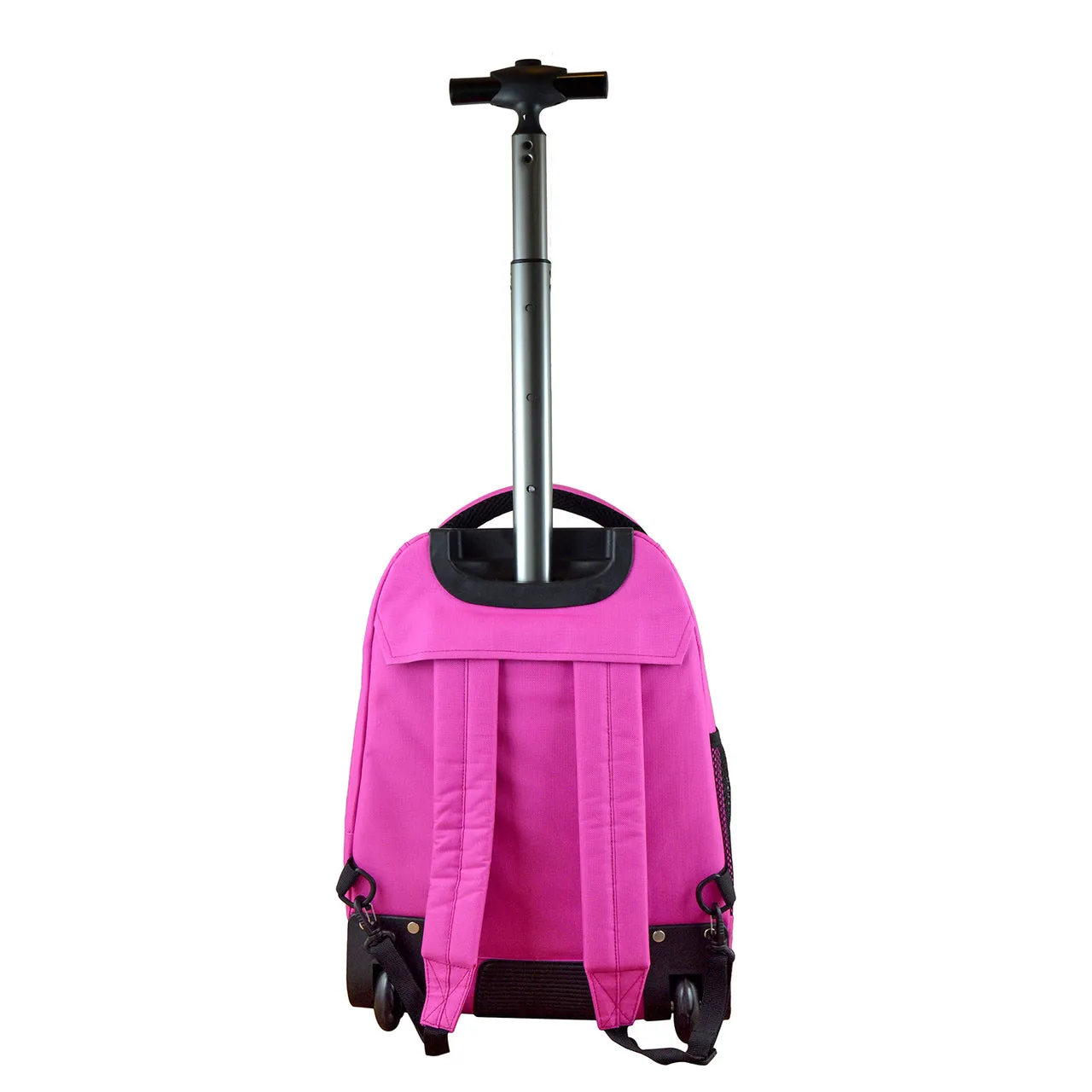 Wake Forest Premium Wheeled Backpack in Pink