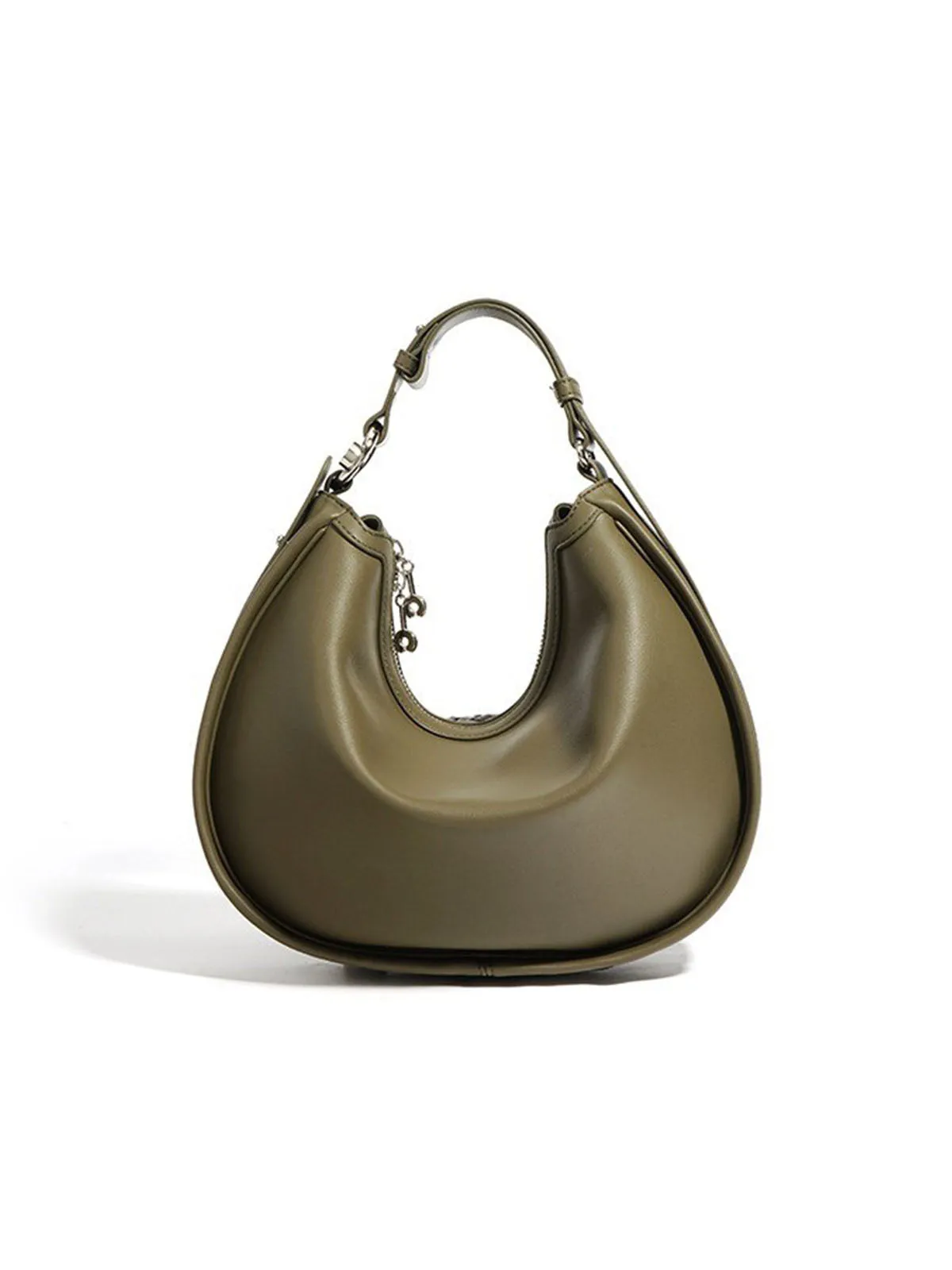 Woven Leather Handbag Hobo Bag Dumpling Handbags