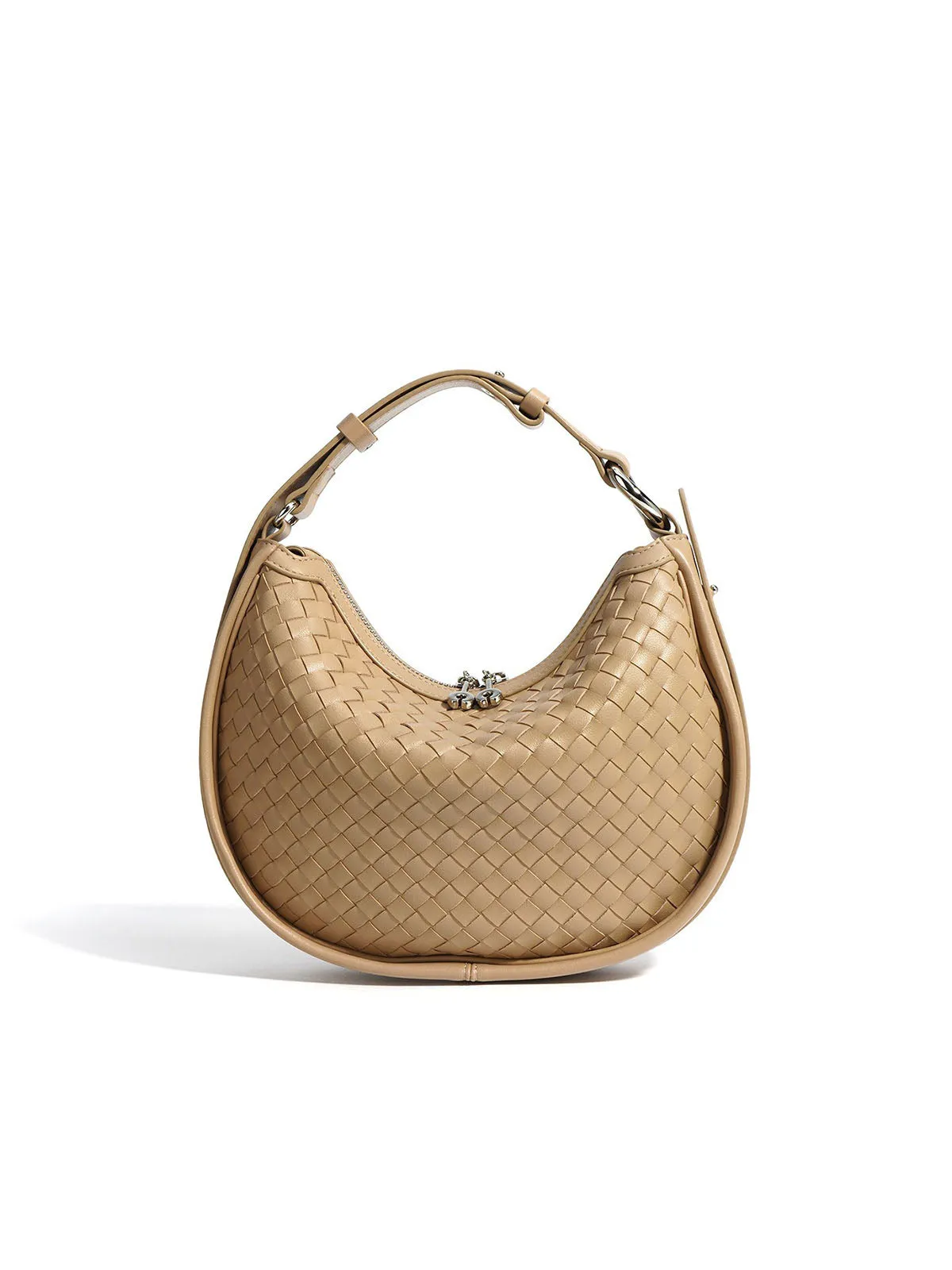 Woven Leather Handbag Hobo Bag Dumpling Handbags