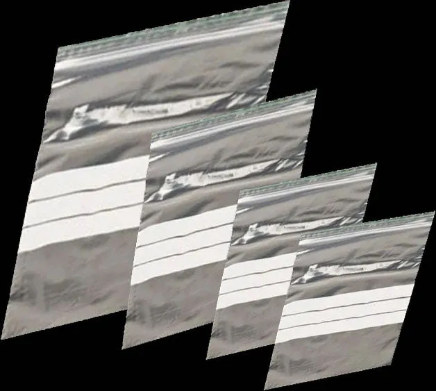 Write-on Panel Grip Seal Bags Large